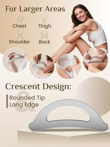 Juego <span class=keywords><strong>de</strong></span> Herramientas Gua Sha <span class=keywords><strong>de</strong></span> Acero Inoxidable, Raspador Corporal para Masaje <span class=keywords><strong>de</strong></span> Tejido Profundo, Fisioterapia, Alivio Muscular con Bolsa <span class=keywords><strong>de</strong></span> <span class=keywords><strong>Viaje</strong></span> - Product Image 3