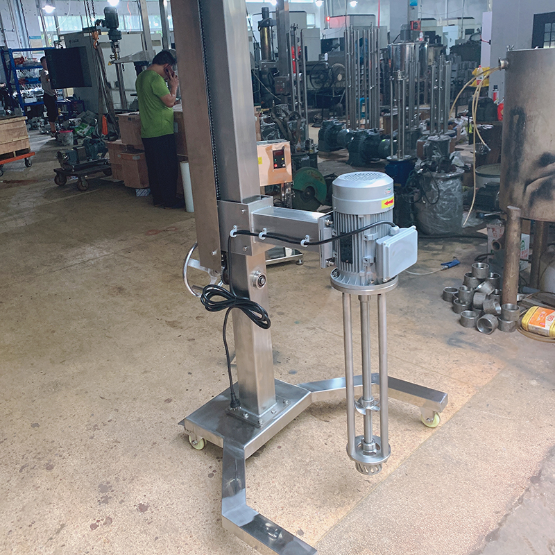 Пилотный пневматический подъемный смеситель с высоким сдвигом/эмульгатор/Диспенсер для жидкости