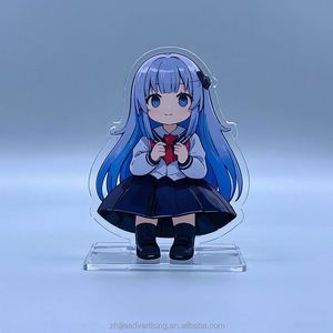 Merchandise High Quality Custom Clock Standee Anime Character Replacement Printed Clear Acrylic <b>Stand</b> - Product Image 2
