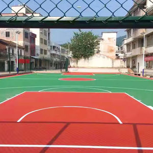 INOLP High Quality <b>UV</b> Acrylic Acid Floor <b>Paints</b> Exterior Sports Flooring Anti-Slip Basketball Courts - Product Image 1