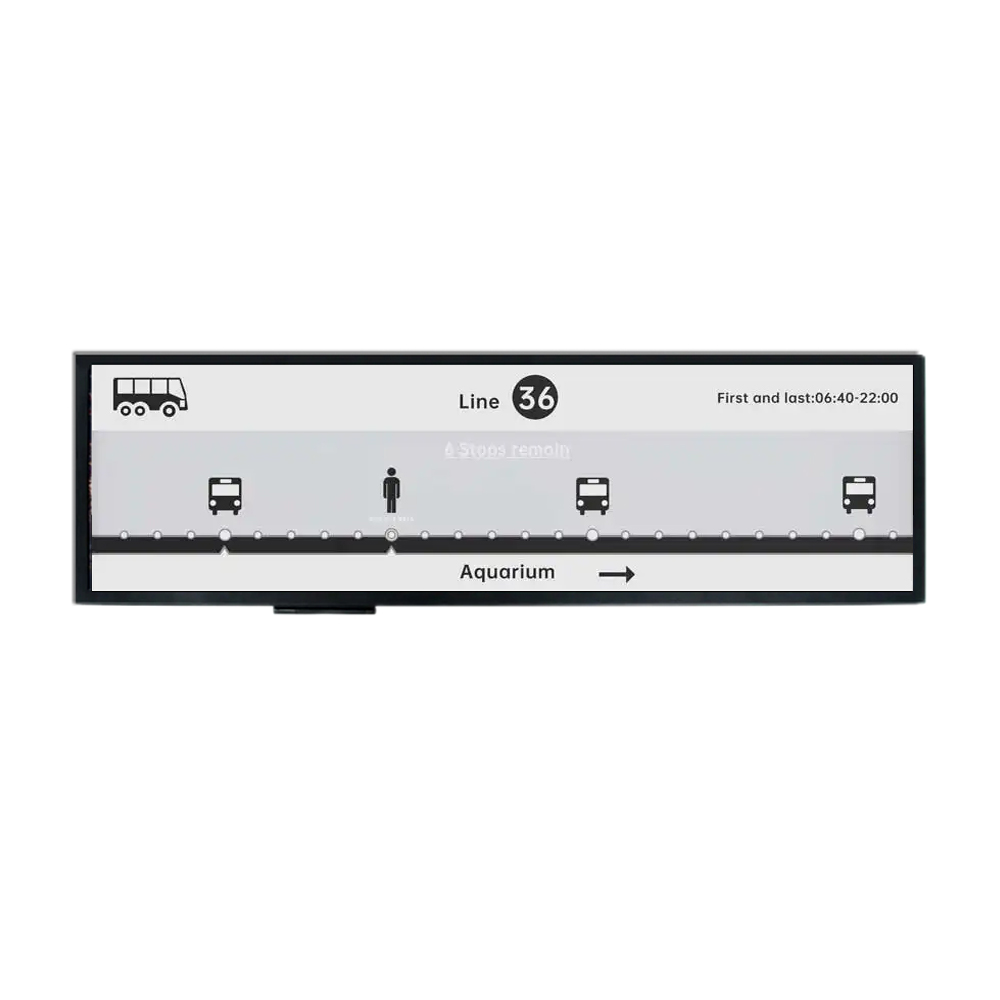 Китай экономичный наружный Ip67 E-Link Reader Ec 28-дюймовый цифровой электронный дисплей автобусная остановка E-Ink Signage дисплей Поддержка Api & Sdk