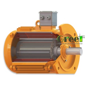 Generador de Energía Magnética de Baja Velocidad Personalizado GREEF, 1KW 150RPM - Product Image 3