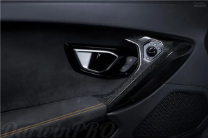 Poignée de porte accessoire automatique en fibre de carbone sèche dernière version pour <span class=keywords><strong>Lamborghini</strong></span> Huracan - Product Image 2