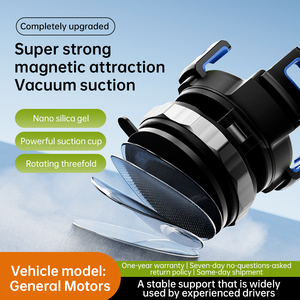 Support magnétique sans fil pour télé<span class=keywords><strong>phone</strong></span> de voiture, support de télé<span class=keywords><strong>phone</strong></span> pliable à charge rapide pour tableau de bord de voiture pour iPhone Samsung <span class=keywords><strong>Android</strong></span> - Product Image 1