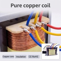 Transformador de Control Monofásico, Laminación EI, Alta Resistencia, Baja Frecuencia, 110V 240V 0-12V-15V, Personalizado 50/60Hz