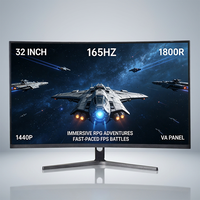 Moniteur de jeu QHD 2K de 32 pouces, 240 Hz, 1 ms, écran TN, 10,7 milliards de couleurs, HDR400, 100 % sRGB, protection des yeux, écran PC pour entreprise et bureau
