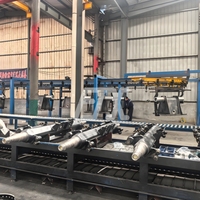 JUXIN, essieu de semi-remorque de type allemand, best-seller, haute capacité de charge, essieu robuste personnalisé de 12 à 18 tonnes