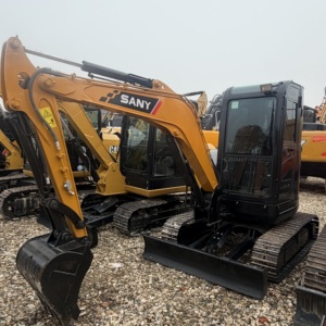 Escavatore Cingolato Idraulico Usato <span class=keywords><strong>Sany</strong></span> SY35U, Mini Escavatore di Seconda Mano da 3,5 Tonnellate, Peso Operativo 3.780 kg per Costruzioni - Product Image 2
