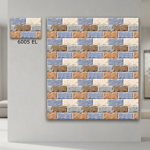 Prix le plus bas, carreaux muraux en céramique émaillée numérique de 25x37,5 cm, finition mate, design en relief 250x375, 10x15, provenant de l'usine indienne Vistaar - Product Image 3