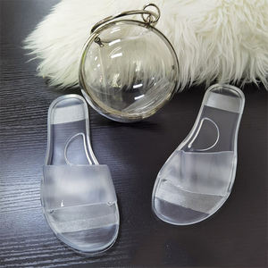 Chaussures pour femmes, sandales transparentes de grande taille, sandales pour femmes, sandales en PU, sandales en gelée - Product Image 3