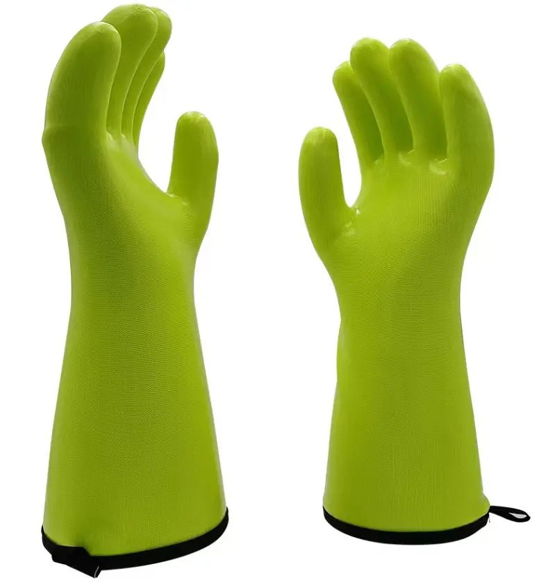 Liquid Silicone Rubber Household Kitchen Heat Resistant and Cold Proof Silicone Oven Gloves