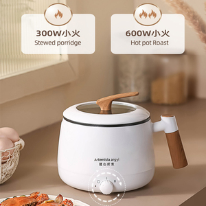 Olla Eléctrica Multifuncional Yuedisi de 1.8L con Vaporera, 600W, Mini Olla Antiadherente para Arroz - Product Image 6