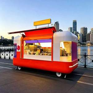 Carro Eléctrico de Cuatro Ruedas para Comida, Venta Ambulante, Puesto Móvil, Barbacoa, Frituras, Bebidas Frías, Té con Leche, Aperitivos - Product Image 6