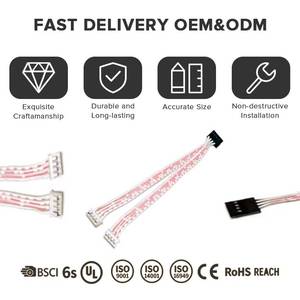 오토바이 자동차용 야외 IoT 장치 배선 하네스 PVC 방수 견고한 환경 모니터링 케이블 - Product Image 4