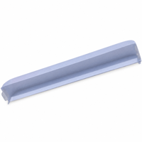 Plaque en polycarbonate givré blanc laiteux gaufré pour diffuseur de lumière LED, abat-jour en polycarbonate à éclat doux
