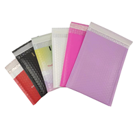 Enveloppe à bulles colorée personnalisée de 6*10 pouces Sac d'expédition en plastique avec échantillon gratuit