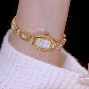 Montre vintage haut de gamme BS Bee Sister FA1895, design rétro français, naturel Beimu Moonlight, collection 2026 - Product Image 4