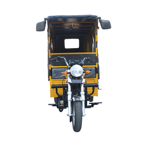 Mototaxi <span class=keywords><strong>de</strong></span> 3 Ruedas Abierto Motorizado para 4 Pasajeros con Cubierta para Lluvia, Motocicleta Urbana <span class=keywords><strong>de</strong></span> Alta Velocidad - Product Image 2