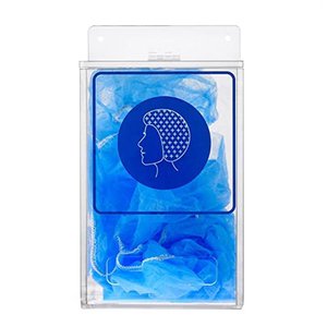 Récipient mural en acrylique pour distributeur de gants, de filets à <span class=keywords><strong>cheveux</strong></span> et de couvertures - Product Image 4