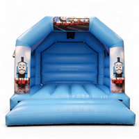 Vente flash - Château gonflable commercial pour fête dansante, 4x4m, capacité 10 enfants, matériau PVC