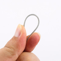 Aiguille à tricoter en acier inoxydable personnalisée, anneau épais, design simple, épaisseur 8,0 mm, longueur 80 cm, commerce extérieur