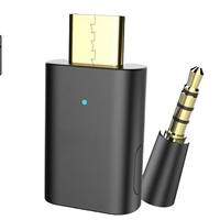 5.4 Audio-Sender LE Audio USB-C Kabelloser Adapter aus Kunststoff für PS5/PC/Xbox/Switch/Android für Adaptive Low-Latency-Technologie
