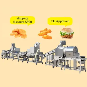 Полностью автоматическая машина для производства гамбургеров из говядины и курицы