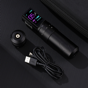 เครื่องสักโรตารี่ไร้สายแบบมืออาชีพ ความจุแบตเตอรี่ 2400mAh ใช้เข็มแบบคาร์ทริดจ์  ชาร์จไฟได้ สำหรับงานศิลปะบนร่างกาย - Product Image 3