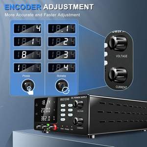 NICE POWER-Cargador de batería de laboratorio, fuente de alimentación, línea de producción, prueba de teléfono, ordenador, 60V, 10A, 600W - Product Image 4