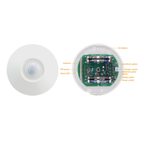 Lot de 2 supports de plafond rotatifs à 360° - Offre Spéciale °   Détecteur de mouvement PIR 433 MHz EV1527, capteur infrarouge sans fil certifié CE pour la sécurité domestique