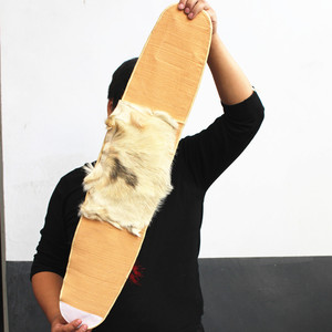 Ceinture de soutien lombaire en cachemire, réglable, pour adultes, protection lombaire, thérapie par la chaleur, ajustement universel - Product Image 1