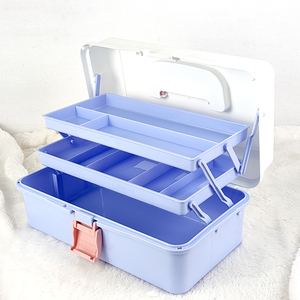 Caja de almacenamiento de PP de alta calidad, ligera y duradera, larga <span class=keywords><strong>vida</strong></span> útil, con libro de almacenamiento de nail art - Product Image 6