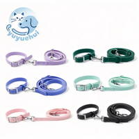 Collier pour chien en silicone souple et flexible, facile à nettoyer, léger, durable, collier de sécurité pour chiot, chat, chien, extérieur