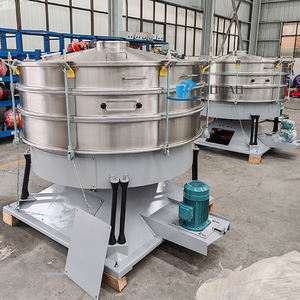 Вибрационное круглое просеивающее оборудование из нержавеющей стали (вибрационное сито, вибрационная просеивающая машина) - Product Image 4