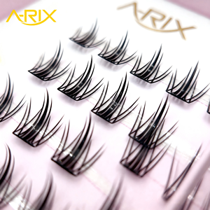 Pestañas Postizas Estilo Elfo Marrón, Reutilizables, Material PET, Impresas en 3D, Nunca Pierden Forma, Diseño Segmentado y Rizado, Extraíbles - Product Image 5