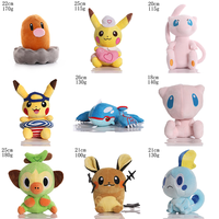 Peluches Pokémon Cyndaquil Premium Moelleuses de 8 pouces, Jouets en Peluche Durables pour Machines à Griffes et Revente
