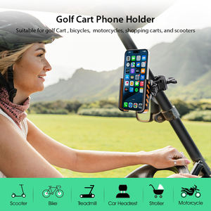 2025 plus récent support de téléphone de vélo support de téléphone de moto pour vélo support Mobile voiturette de Golf supports de téléphone montage vélo carré Tube Clip - Product Image 6
