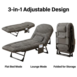 Fauteuil inclinable portable très populaire, réglable, pour l'extérieur, pliable, pour le camping - Product Image 1