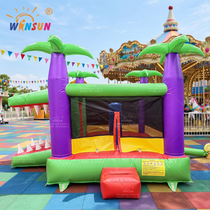 WINSUN Crocodile Inflatable Bounce House PVC Waterproof Commercial Grade Kids Party Playground Equipment Sale - Product Image 2