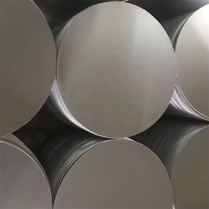 Disco de aluminio disponible en stock, resistente a la corrosión, tempero 1100 H22, disco de aleación de aluminio de 0.6 mm y 90 mm, para uso doméstico. - Product Image 1