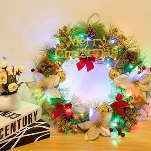 Toptan 5M 50LED bakır tel ışıkları 3AAA akülü, düğün buketleri noel ağacı dekorasyon peri ışık zinciri - Product Image 6