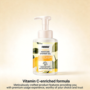 เจลอาบน้ำและเจลทำความสะอาดผิวกายออร์แกนิค แบรนด์ส่วนตัว ผสมวิตามินซี ช่วยปรับผิวกระจ่างใส บำรุง และเพิ่มความชุ่มชื้น สำหรับผู้หญิง ขนาด<span class=keywords><strong>ปกติ</strong></span> - Product Image 2