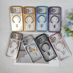 Recién lanzado para iPhone 17 Series Matte Skin-Sensitive Magnetic PC Phone Case Electroplated Transparent Lens Protection Plus - Product Image 5