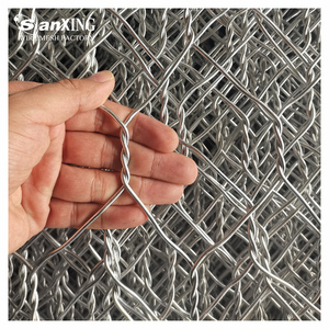 Malla de Alambre Galfan para Gabiones, Tejido Twill, Malla de Acero Tejida para Protección Costera y Retención de Piedras - Product Image 2
