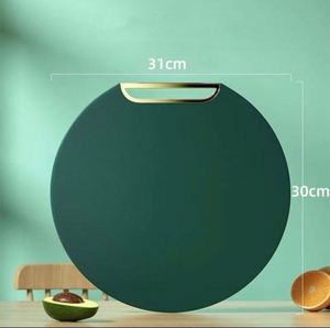 Custom PE Food Grade Cutting Board Household <b>Plastic</b> Rotatable Vegetables and Bone Chopping Board - Product Image 4