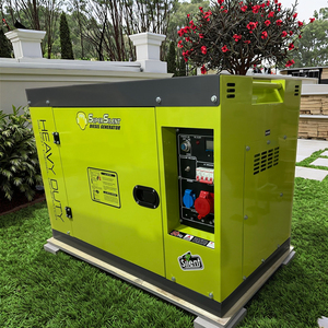 เครื่องกำเนิดไฟฟ้าดีเซลแบบเงียบ 5KW ระบายความร้อนด้วยอากาศ ประหยัดน้ำมัน พร้อมระบบสตาร์ทไฟฟ้า เหมาะสำหรับบ้าน ธุรกิจขนาดเล็ก ระบบ ATS สวิตช์อัตโนมัติ - Product Image 2