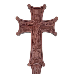 Cruz <span class=keywords><strong>de</strong></span> madera Decoración <span class=keywords><strong>de</strong></span> pared Cruces <span class=keywords><strong>de</strong></span> madera tallada/Crucifixes8 <span class=keywords><strong>de</strong></span> Jerusalén - Product Image 5