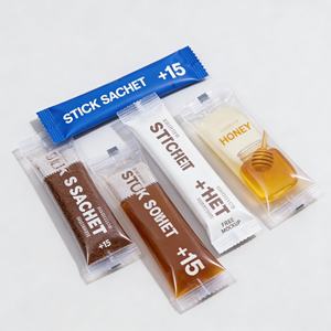 Flexible Transparent Moisture Proof Strip Sealed <b>Bags</b> Gravure Printed Reusable <b>Plastic</b> Packaging for Food <b>Storage</b> Snacks Tea - Product Image 3