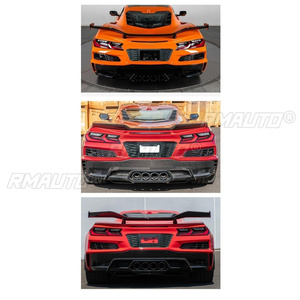กรอบป้ายทะเบียน StarNav สำหรับ Chevrolet Corvette C8 Z06 E-Ray แผงป้ายทะเบียนท้ายรถ กรอบตกแต่ง อุปกรณ์เสริม - Product Image 3