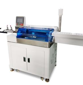 เครื่องจุ่มดีบุกแบบอัตโนมัติเต็มรูปแบบสองหัว พร้อมฟังก์ชั่นตัดและปอกสายไฟ ยี่ห้อเจิ้นซิง - Product Image 5